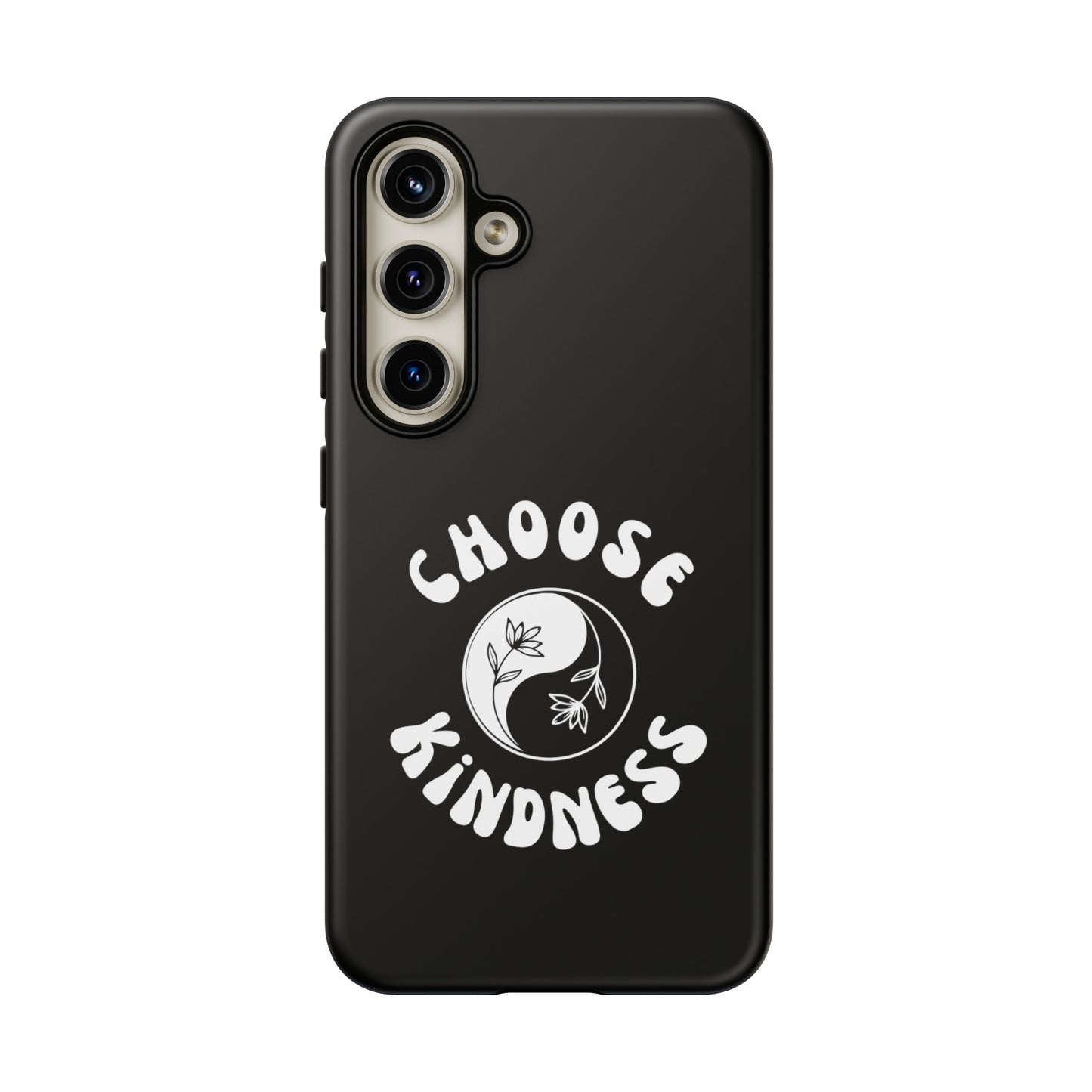 Choose Kindness | Yin Yang Inspirational Positive Vibes Phone Case